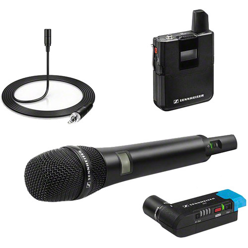 میکروفون-بی-سیم-یقه-ای--سنهایزر-Sennheiser-AVX-Combo-SET-Digital-Camera-Mount-Wireless-Combo-Microphone